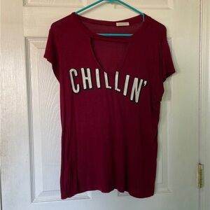 Maroon Netflix Top
